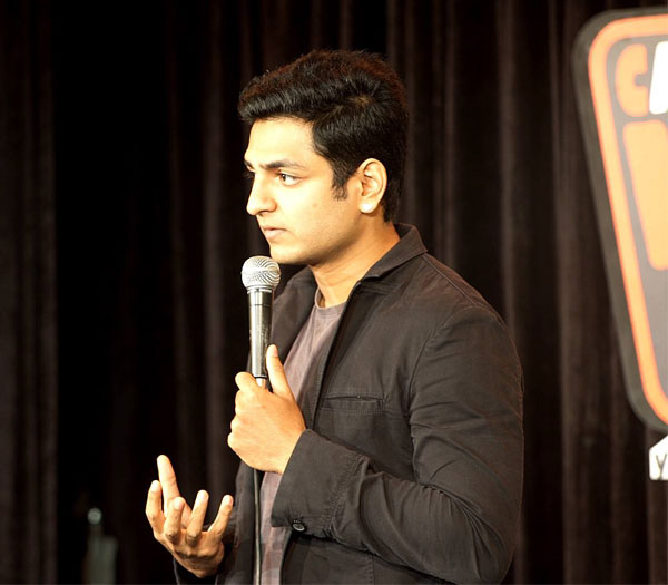 stand-up comedian Kenny Sebastian perfromance