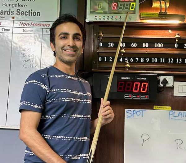 Pankaj Advani motivational speaker in session