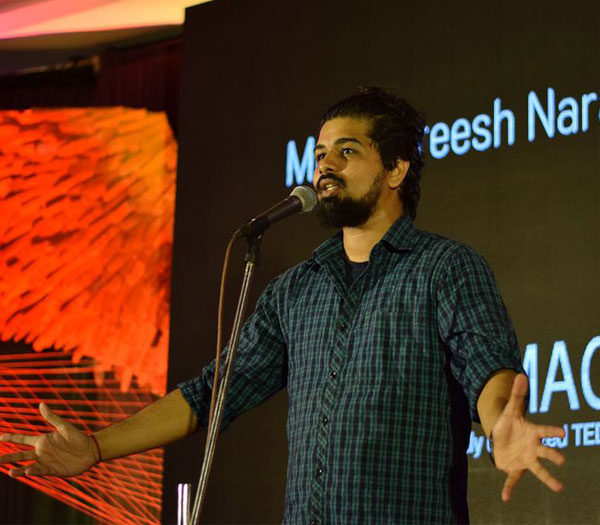 image of stand-up comedian sabreesh naryanan