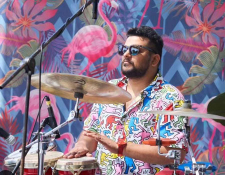 image of percussionist Prince