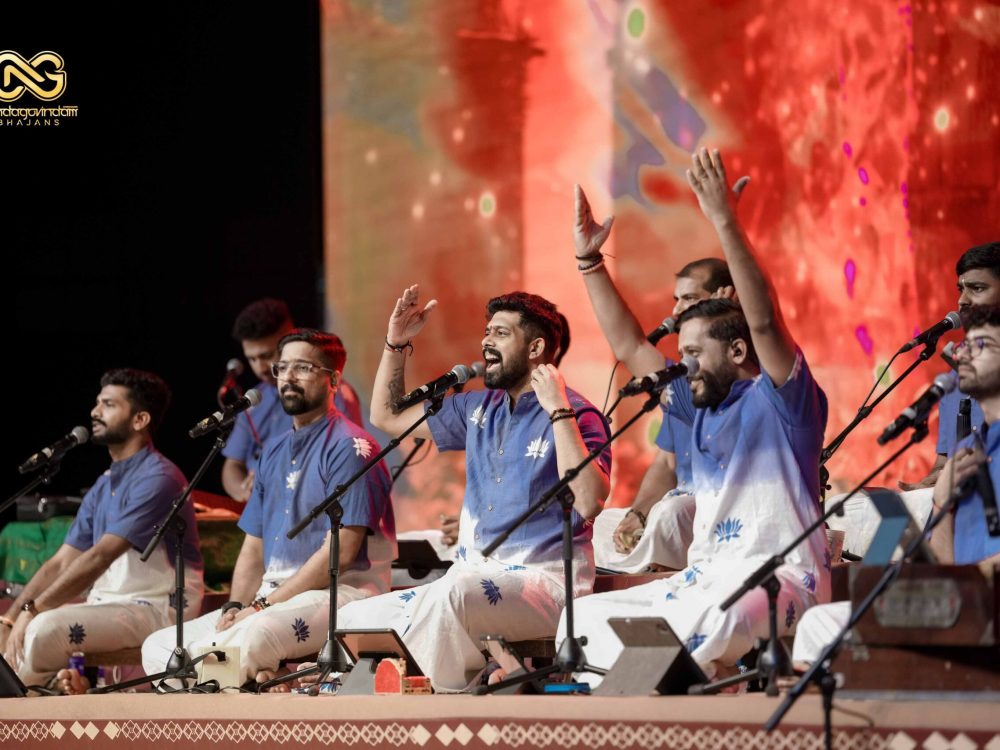 Nandagovindam Bhajans performing at Coimbatore. Event Entertainment company