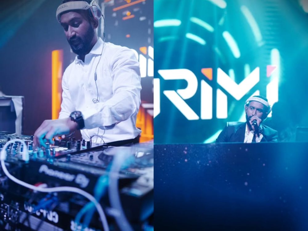 Image of DJ rimi performing at Grand Hyatt new year eve